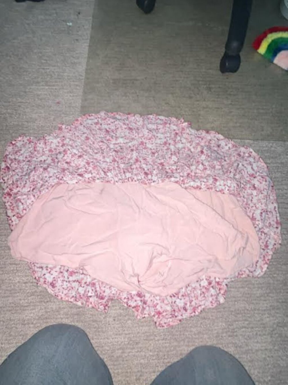 Garage Pink Floral Skirt - Large - Picture 2 of 5